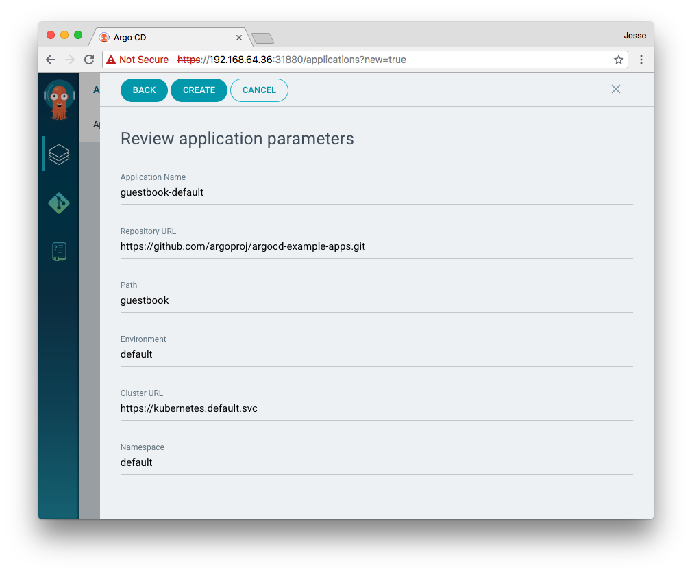 create app
