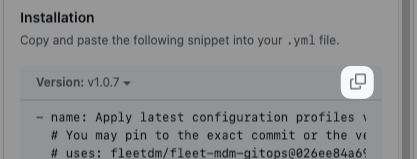Click the copy icon Click the copy icon.