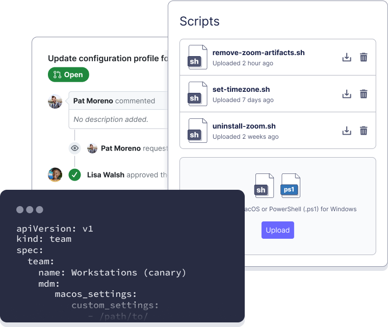 Enable or disable scripts with Linux MDM from Fleet